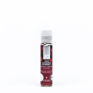 System JO H2O Raspberry Sorbet (30 ml), ochucený lubrikační gel