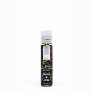 System JO H2O Gelato Double Chocolate (30 ml), lubrikační gel s příchutí dezertu