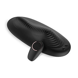 Easy Toys Vibe Pad Double Vibration (Black), stimulátor s dálkovým ovládáním pro ženy