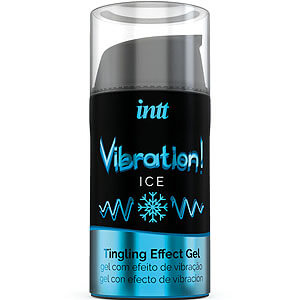 Intt Vibration! Tingling Gel (Ice), stimulační gel na rty a klitoris