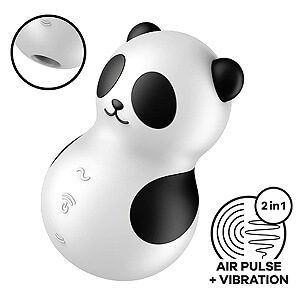 Satisfyer Pocket Panda (White), pulzátor na klitoris