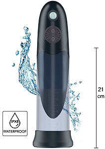 Fusion X Automatic Aqua Penis Pump (Clear), pánská vakuová pumpa