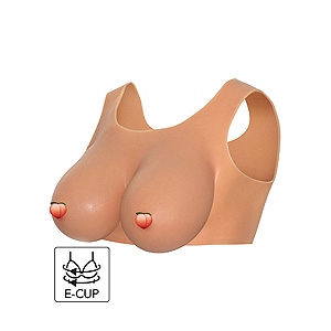 Hidden Desire Alter Ego Wearable Breasts Top With E-Cup, silikonová prsa